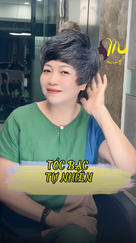 Trẻ hoá mái tóc bạc