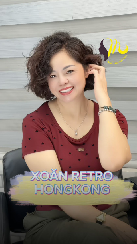Xoăn Retro - mái tóc được các chị em ưa chuộng