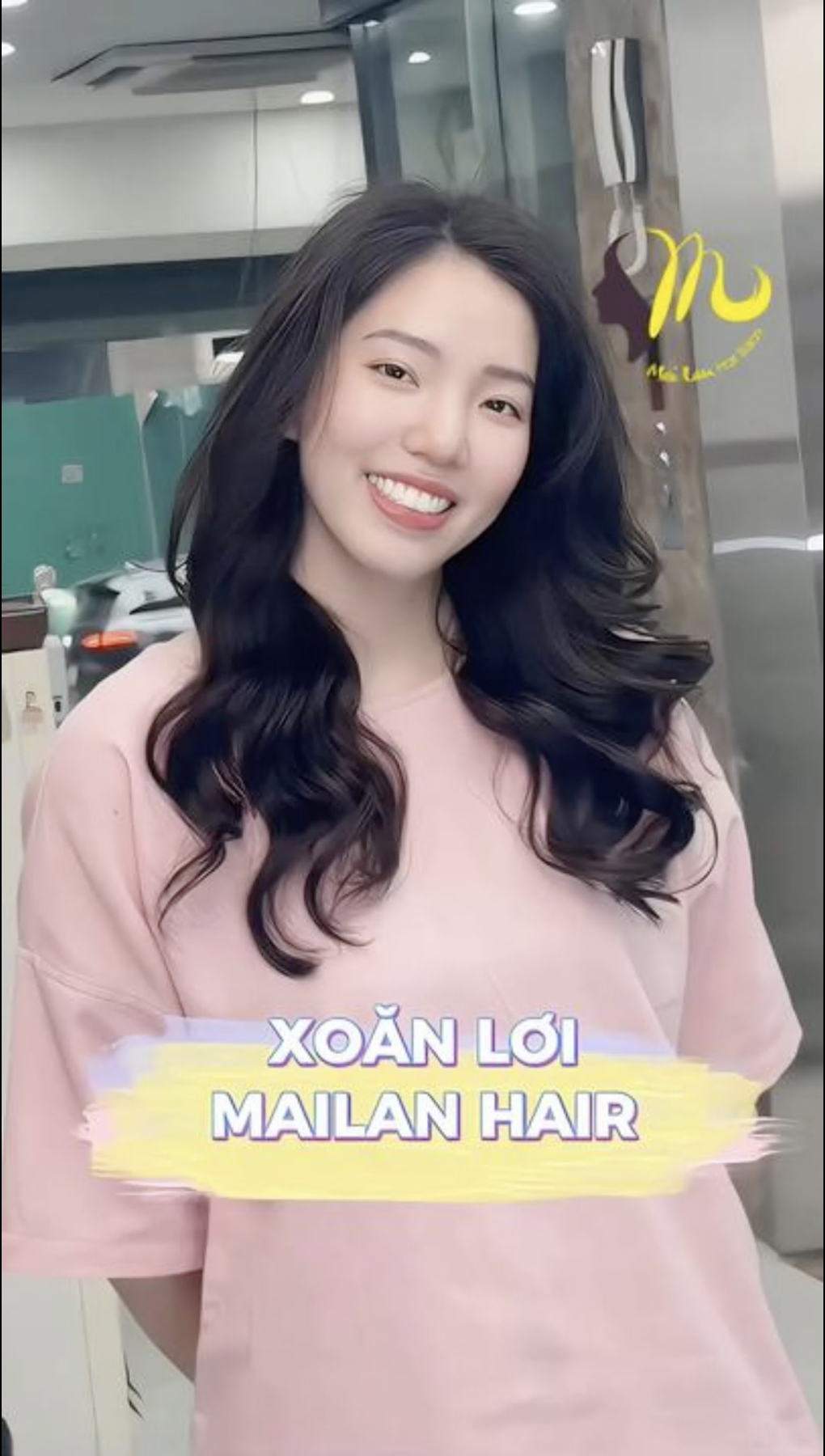 Xoăn sóng lơi chưa bao giờ hết hot, đặc biệt rất dễ chăm