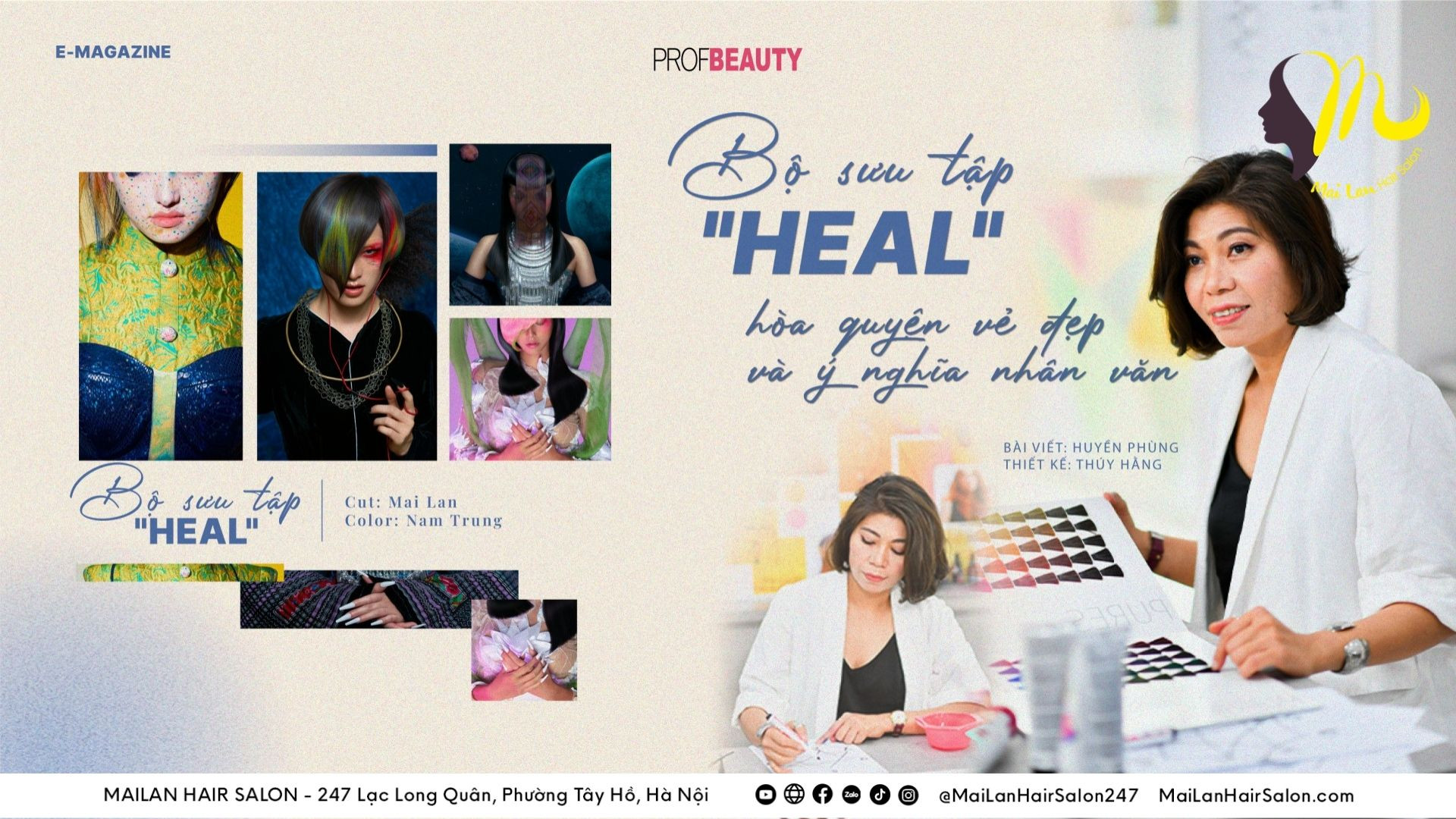 Bộ sưu tập "HEAL" hòa quyện vẻ đẹp và ý nghĩa nhân văn