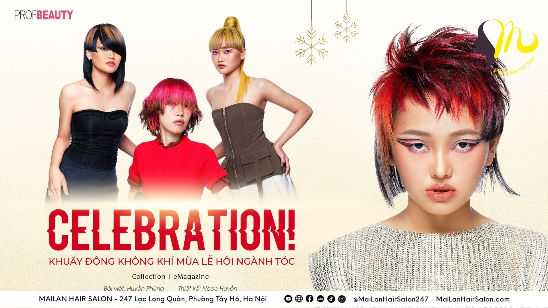 BST Celebration! - Khuấy động không khí mùa lễ hội của ngành tóc